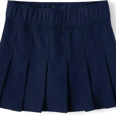 Girl Uniform Performance Pleated Skorts
